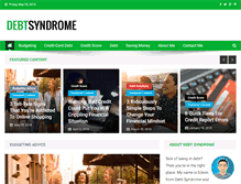 Tablet Screenshot of debtsyndrome.com